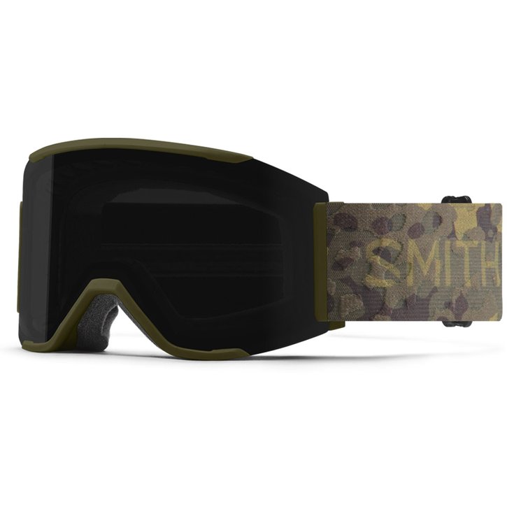 Smith Goggles Squad Mag Vintage Camo Chromapop Sun Black + Chromapop Storm Rose Flash Overview
