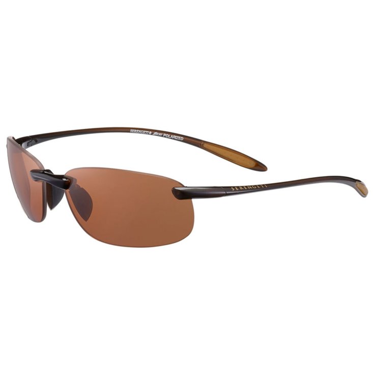 Serengeti Zonnebrillen Nuvola Shiny Brown Polarized D 0 Polarized Drivers®Brown Voorstelling