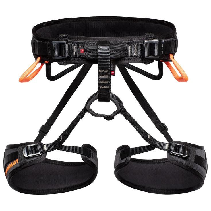 Mammut Klettergurte Ophir 4 Slide Black Safety Orange Präsentation