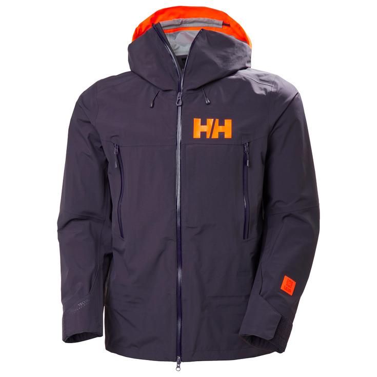 Helly Hansen Skijassen Sogn Shell 2.0 Black Grape Voorstelling