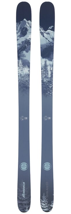 Nordica Esquís alpinos Santa Ana 93 Presentación