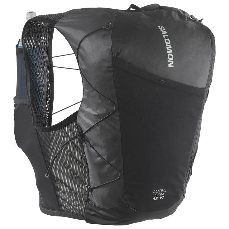 Salomon Trail Vest Active Skin 12 Women Set Black Metal Voorstelling