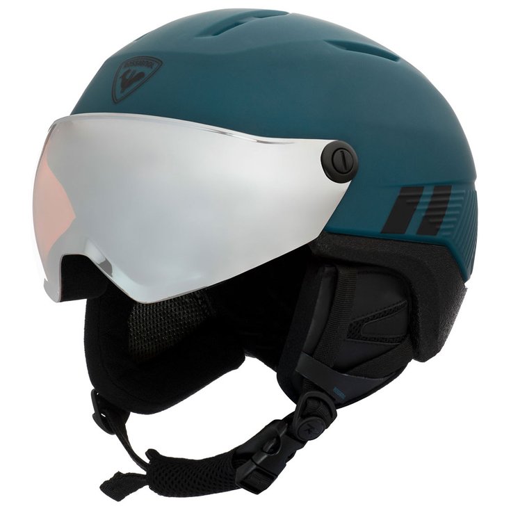 Rossignol Visor helmet Fit Visor Impacts Blue Orange Silver Mirror Overview