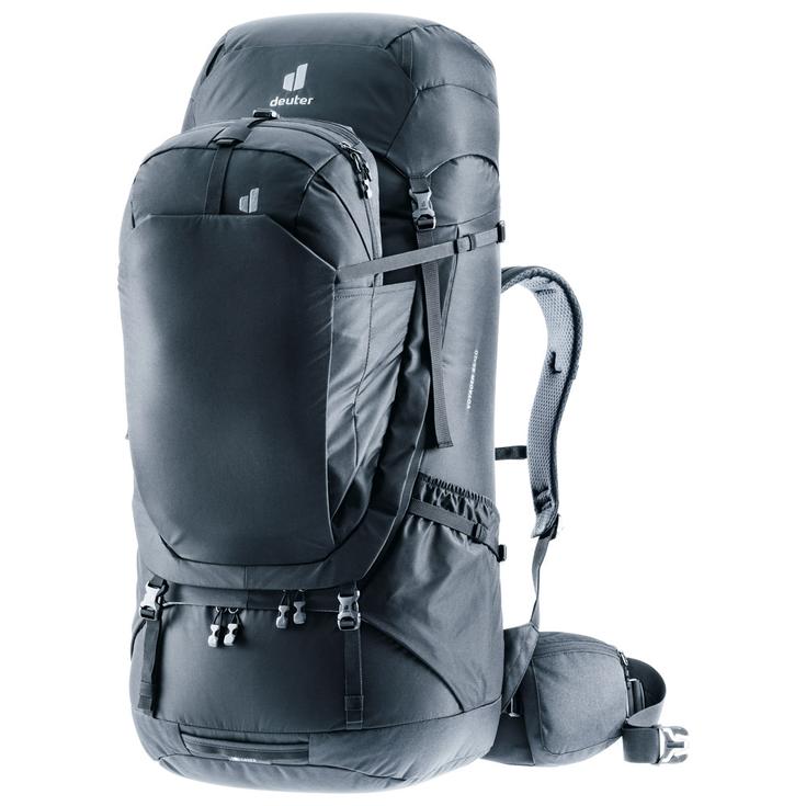 Deuter Bolsa de viaje Voyager 65+10 Black Presentación