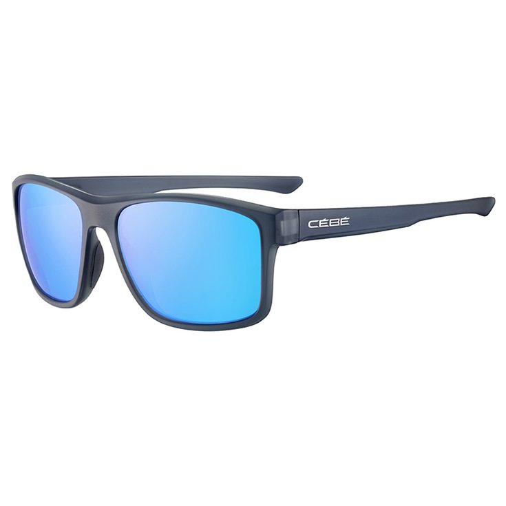 Cebe Sunglasses Baxter Matt Translucent Grey Zone Cat.3 Blue Overview