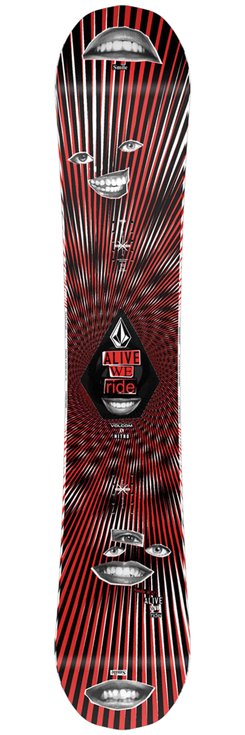 Nitro Snowboard Beast X Volcom Overview
