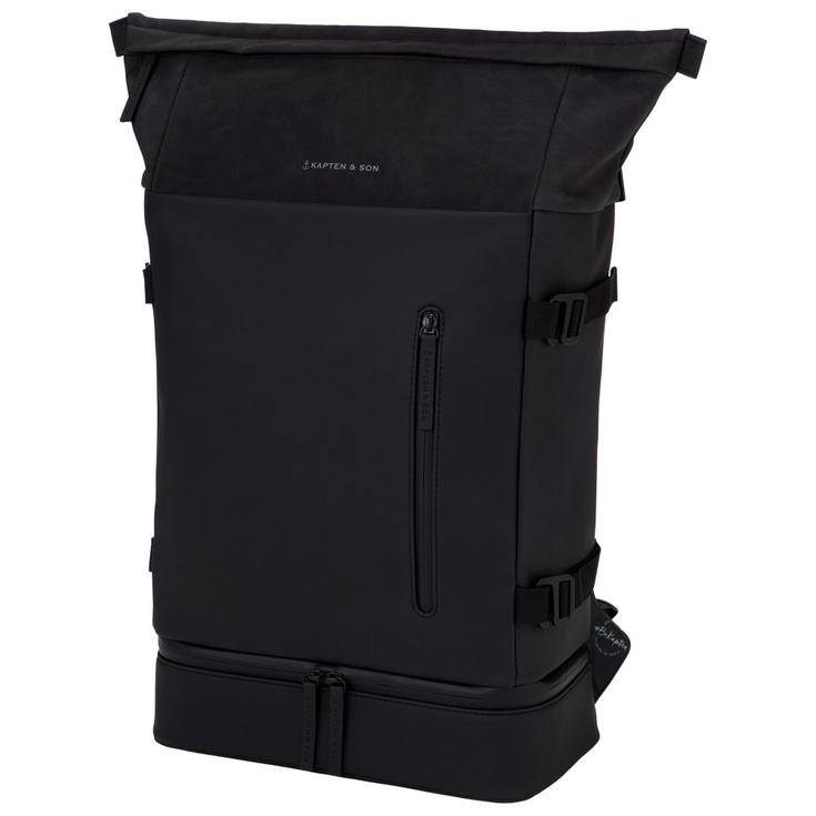 Kapten & Son Rugzakken Helsinki 14L All Black Voorstelling