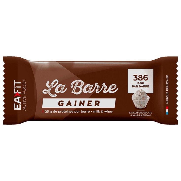 EA FIT Energiereep Gainer 90 g. Chocolate & Vanilla Cream Voorstelling