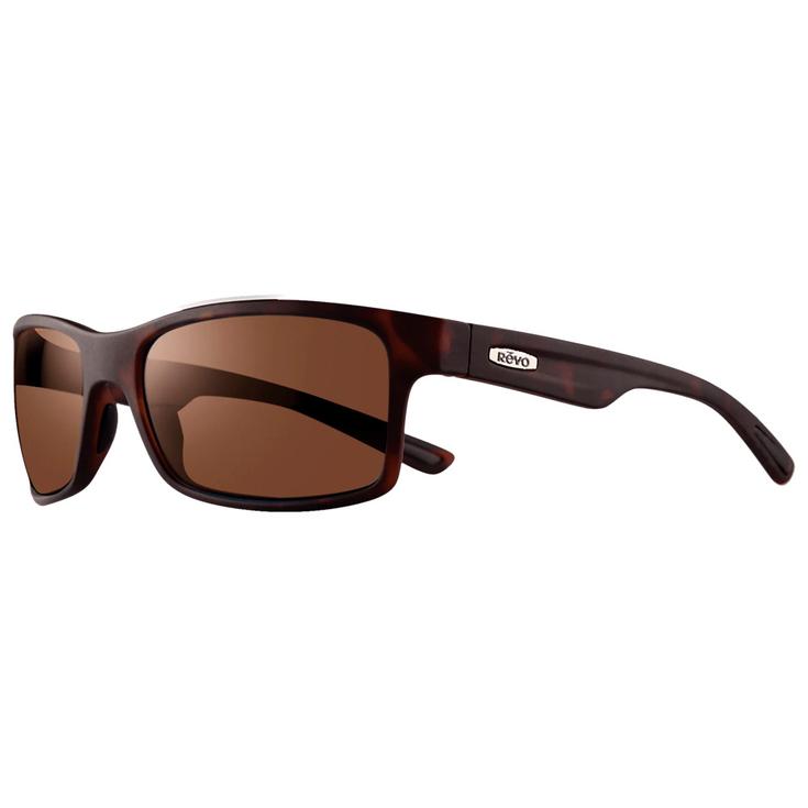 Revo Zonnebrillen Crawler Matte Tortoise Serilium Terra Polarized Voorstelling