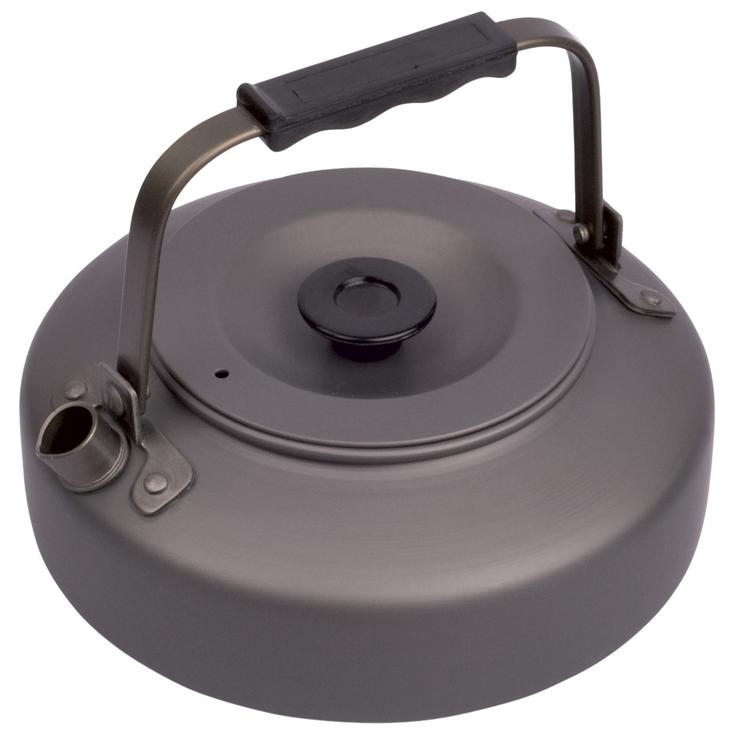 Optimus Wasserkocher Terra Kettle Alu Grey Präsentation