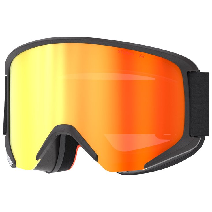 Atomic Maschera Savor M Stereo Black Red Stereo Dettaglio Atomic Maschera Savor M Stereo Black Red Stereo Dettaglio