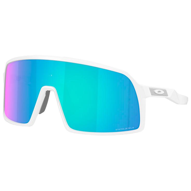 Oakley Zonnebrillen Sutro S Matte White Prizm Sapphire Voorstelling