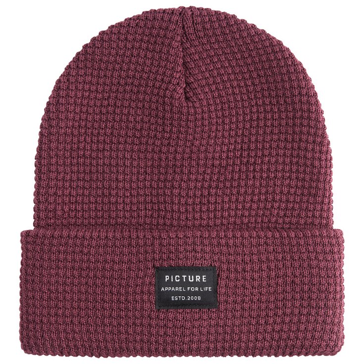 Picture Bonnet York Beanie Maroon Présentation