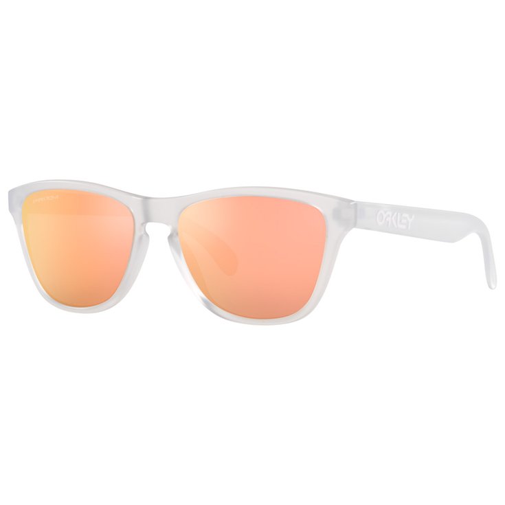 Oakley Frogskins Xs Matte Clear Prizm Rose Gold Overview