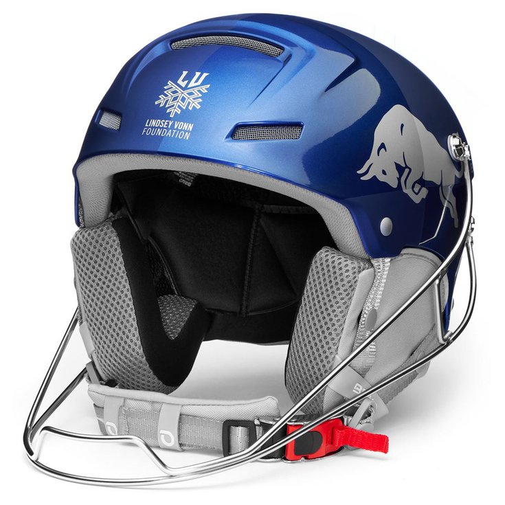 Briko Helmet Slalom Red Bull Lindsey Vonn Dark Blue Silver Overview