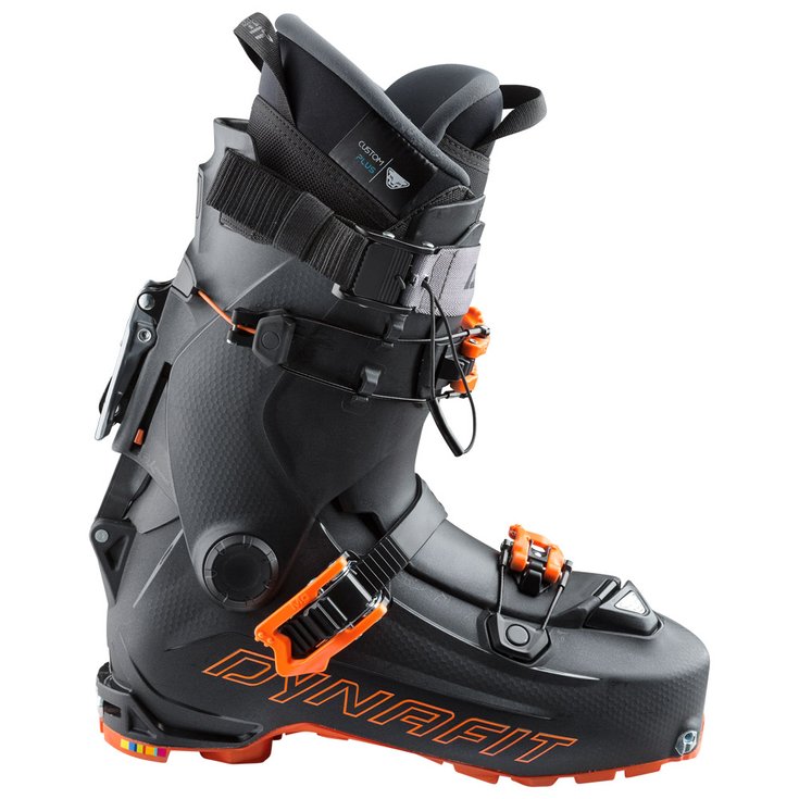 Dynafit Chaussures de Ski Randonnée Hoji Pro Tour Asphalt Fluo Orange Présentation