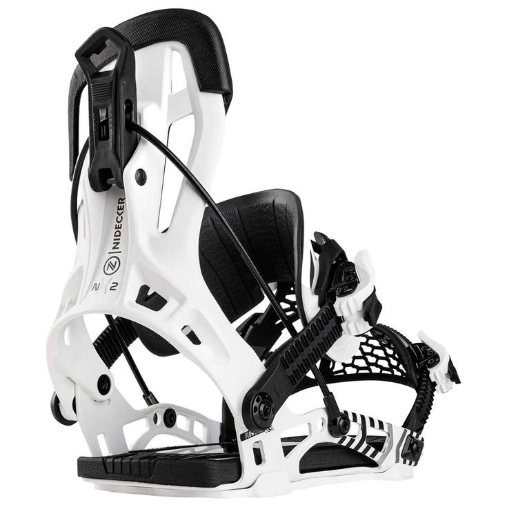 Nidecker Snowboard Binding NX2 Hybrid White Overview