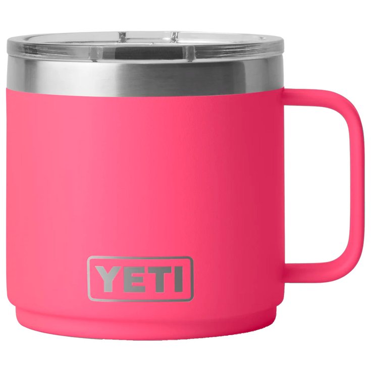 Yeti Mug Rambler 14 OZ (414 ml) Tropical Pink Präsentation