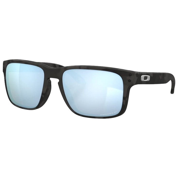 Oakley Sunglasses Holbrook Matte Black Camo Prizm Deep Water Polarized Overview