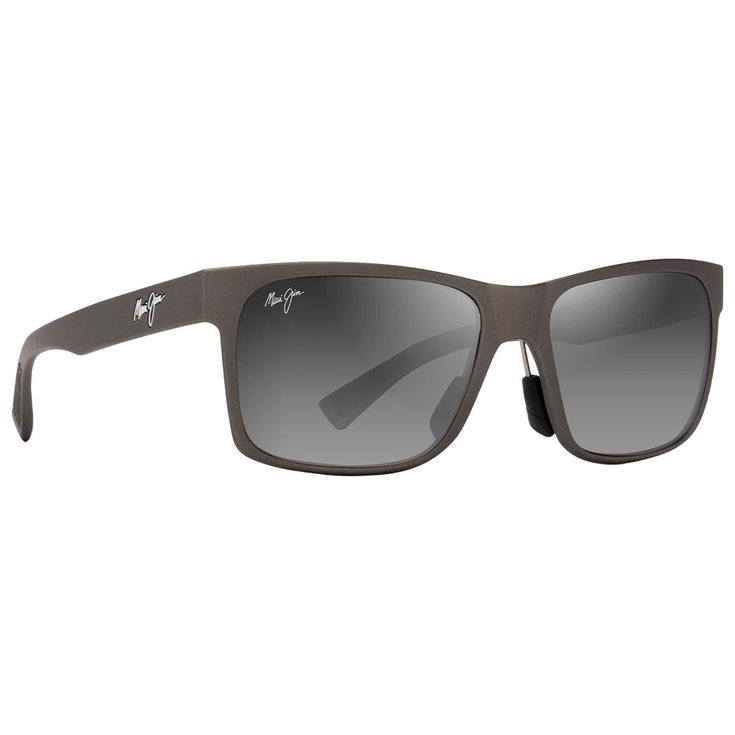 Maui Jim Sonnenbrille Hoopili Metal Matte Grey Neutral Grey Mineral Superthin Präsentation