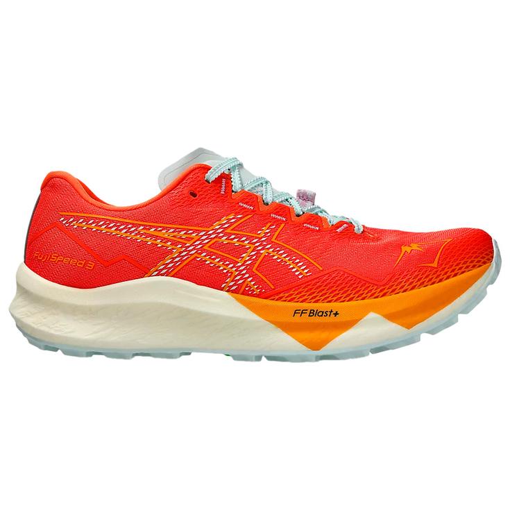 Asics Chaussures de trail Fujispeed 3 Nova Orange Pure Aqua Présentation