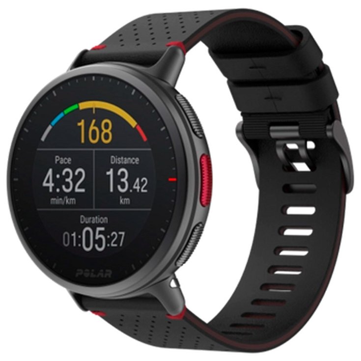 Polar Horloge GPS Vantage V2 Shift Black Red Voorstelling