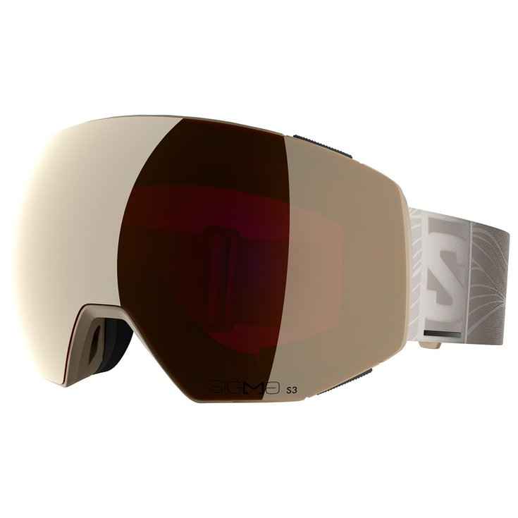 Salomon Goggles Radium Prime Light Bronze Sigma Black Gold + Sigma Light Blue Overview