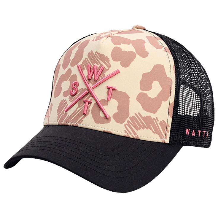 Watts Casquettes 1R-Tribe Cap New Leopard Brown Présentation