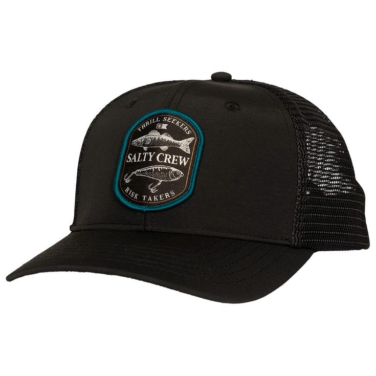 Salty Crew Gorra Baited Retro Trucker Black Presentación