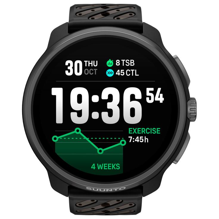 Suunto GPS watch Race 2 Titanium Black Overview