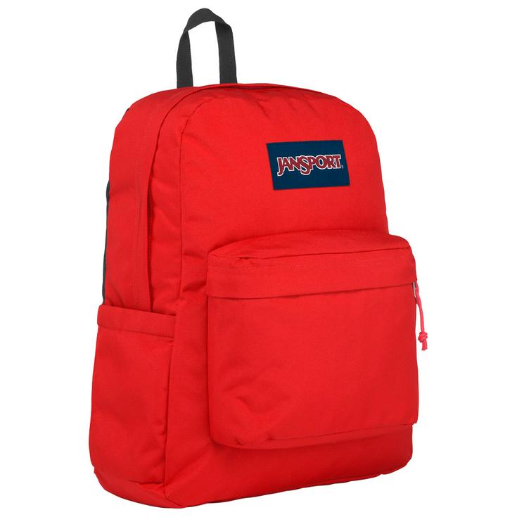 Jansport Backpack Superbreak Plus 26L Red Tape Side