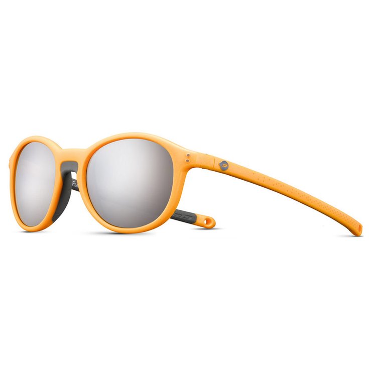 Julbo Sunglasses Flash Mat Orange Gris Spectron 3 + Silver Flash Overview