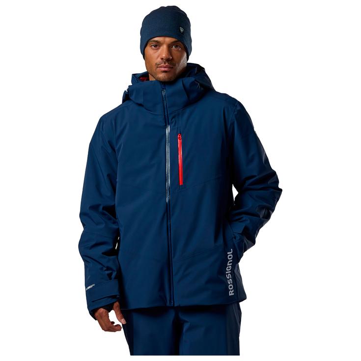 Rossignol Chaqueta esqui 4 Way Stretch Blackside Insulated Dark Navy Presentación