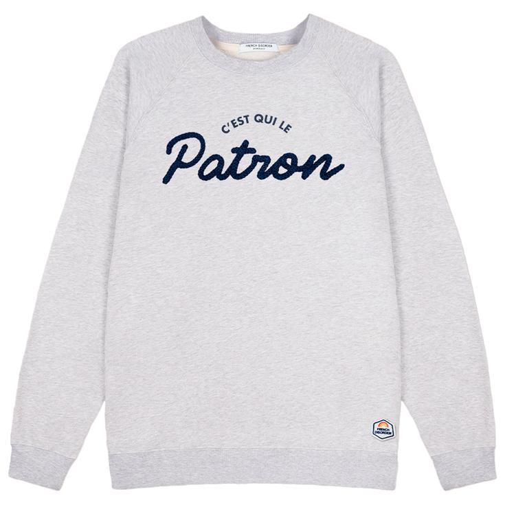 French Disorder Felpa Clyde Patron Tricotin Heather Grey Presentazione