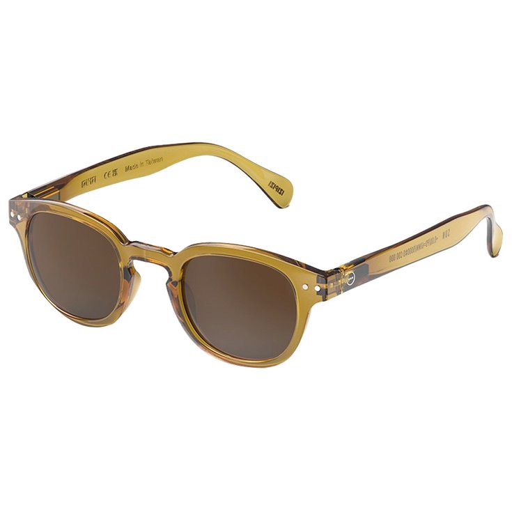 Izipizi Sunglasses Sun #C Golden Green Overview