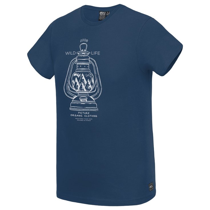 Picture Tee-Shirt Eugene Dark Blue Overview