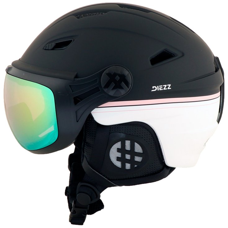 Diezz Visor helmet Line Visor Pink Line Activlux Multilayer Gold Overview