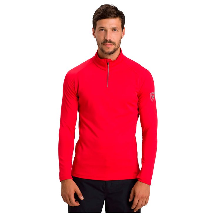 Rossignol Polaire Classique 1/2 Zip Sports Red Overview