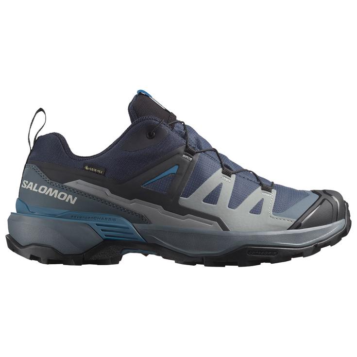 Salomon Wanderschuhe X Ultra 360 Gore-Tex Blue Nights Dark Navy Dark Blue Präsentation