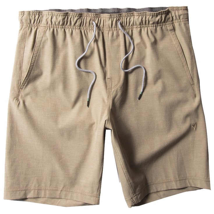 Vissla Boardshort Hemp No See Ums Eco 18 Elastic Khaki Voorstelling