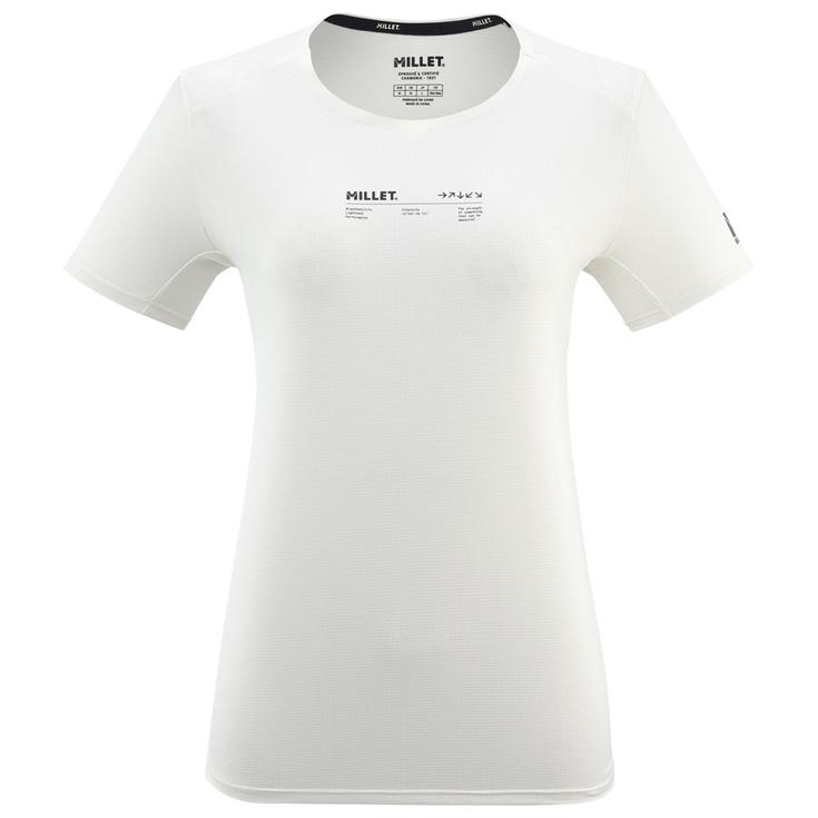 Millet Trail T-shirt Intense Pro Light Short Sleeve W's Beige Voorstelling