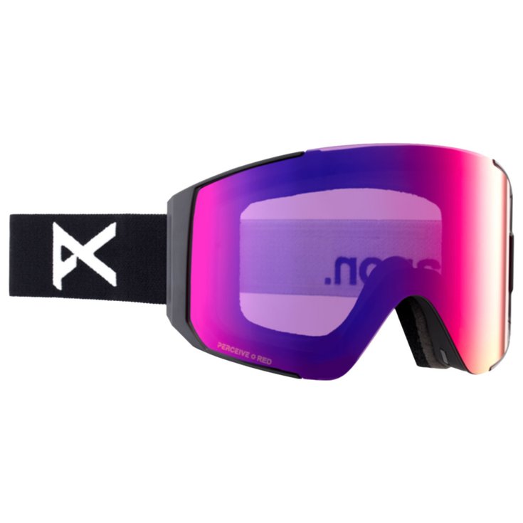 Anon Goggles Sync Black Perceive Sunny Red + Perceive Sunny Burst Overview