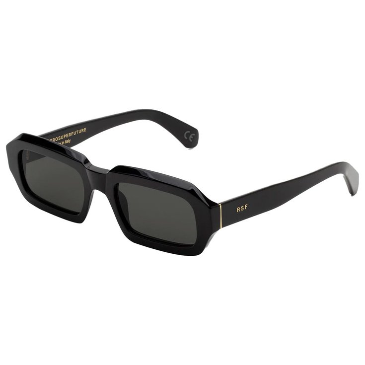 Retro Super Future Sunglasses Fantasma Black Black Overview