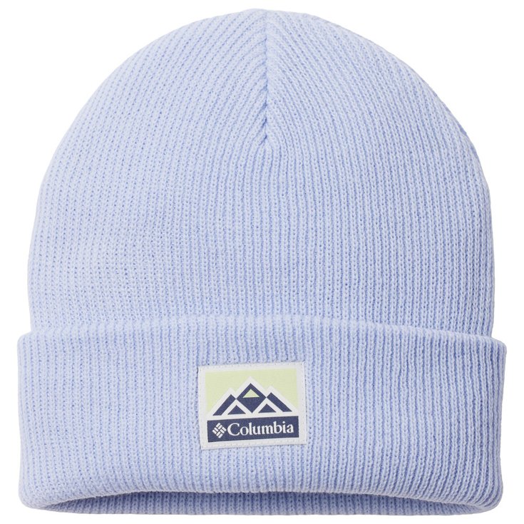 Columbia Whirlibird Cuffed Beanie Snowdrift Mountains 