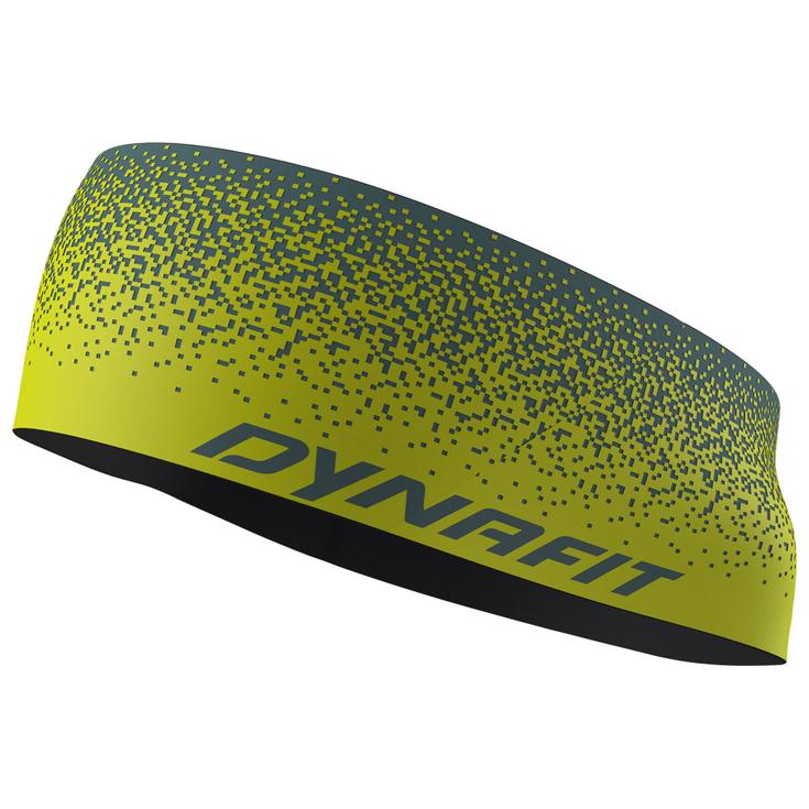 Dynafit Bandeau Graphic Performance Headband Golden Lime Présentation