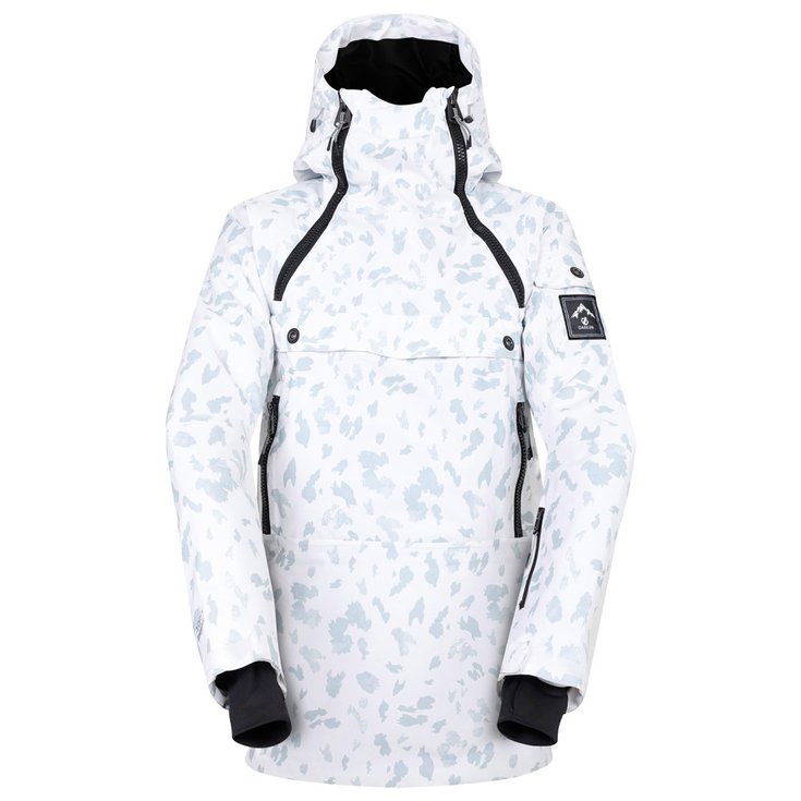 DARE2B Slide Out Overhead Jkt Blanc Dash Print 