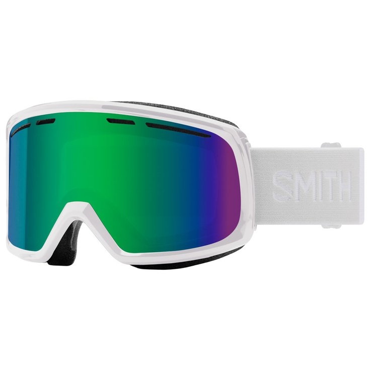 Smith Masque de Ski Range White Green Sol-X Mirror Présentation