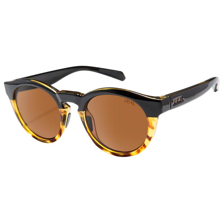 Zeal Lunettes de soleil Crowley Black Tortoise Ellume Copper Polarized Présentation