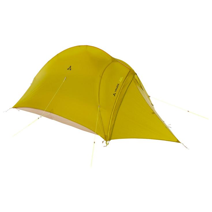 Vaude Tente Ultralight Hogan 1P Wild Lime Présentation