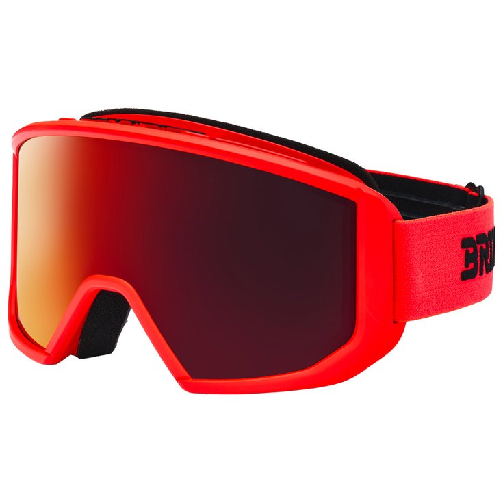 Briko Goggles Vulcano Mask 2.0 Orange Fluo Red Mirror Overview